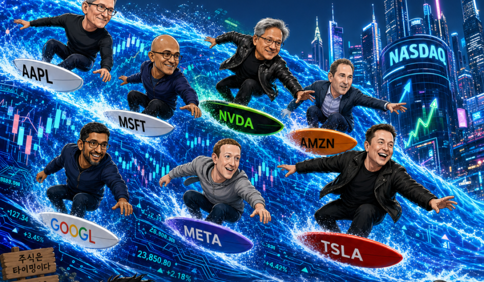 매그니피센트7 나스닥 AI 파도 대표 이미지