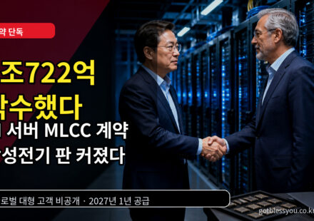 삼성전기 AI 서버용 MLCC 1조722억 계약 악수 대표 이미지 최종안